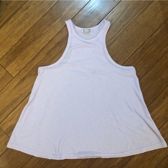 Free People light pink tank top size xsmall - Picture 1 of 2